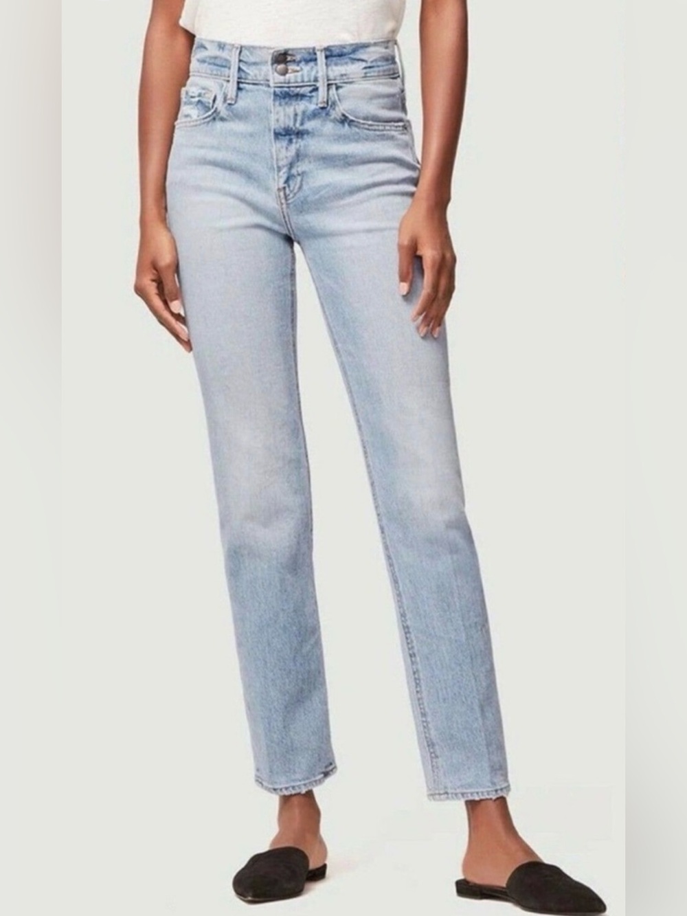 Frame Le Sylvie Slender Straight Jeans